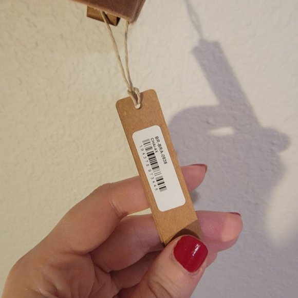 SKIMS Brown Textured Bra - Picture 2 of 3